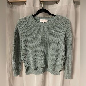 Pink Republic Girls Criss-crross Sweater - L
